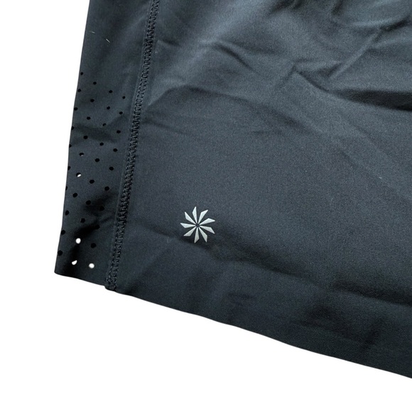 Athleta Women's 1X Black Hustle 3" Shorts Activewear Running Gym Lightweight - Picture 9 of 10